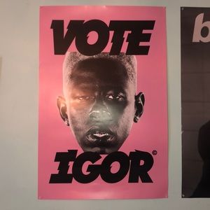 VOTE IGOR GOLF POSTER